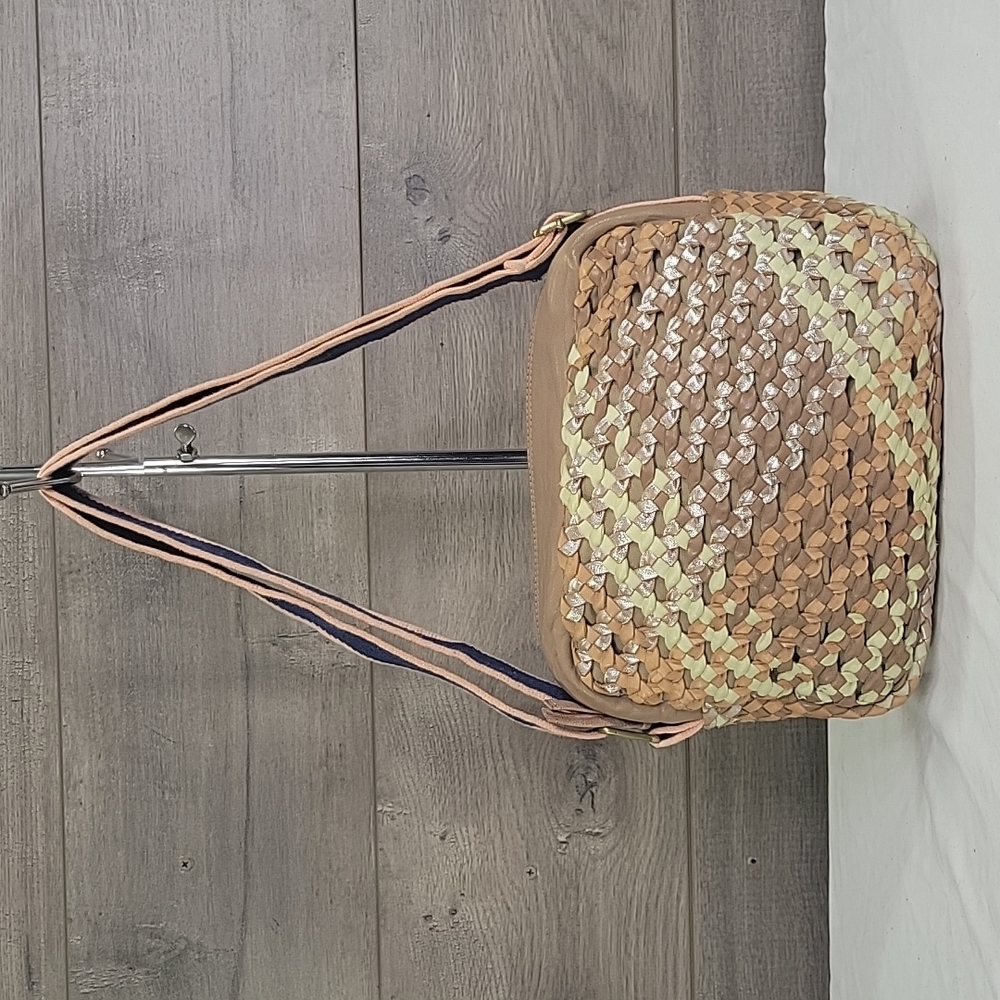 Claramonte Multi-Colored Leather Crossbody Shoulder Bag Gorgeous